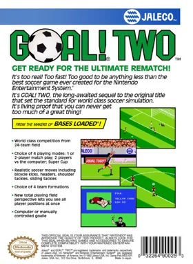 Goal! Two (USA) box cover back